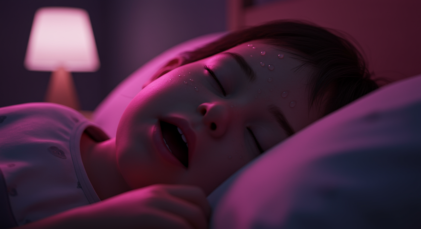 Anche i bambini soffrono di apnee notturne: come riconoscerle